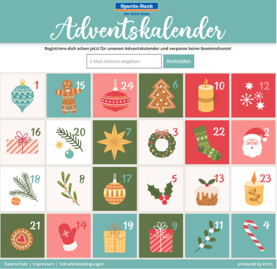 Adventsgewinnspiel